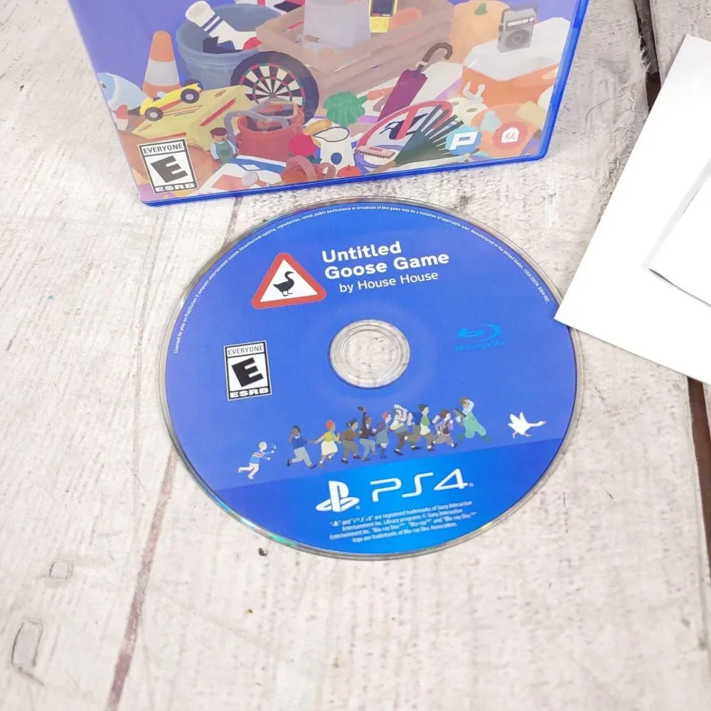 Untitled Goose Game SKY0016-1 PS4 Sony PlayStation 4 CIB House House TESTED
